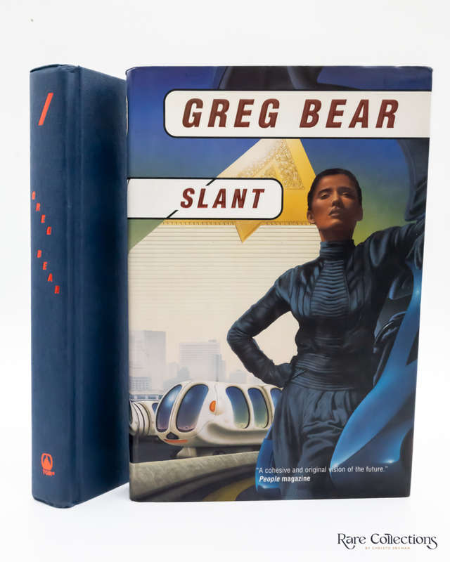 Slant (#4 Queen of Angels) by Greg Bear - signed