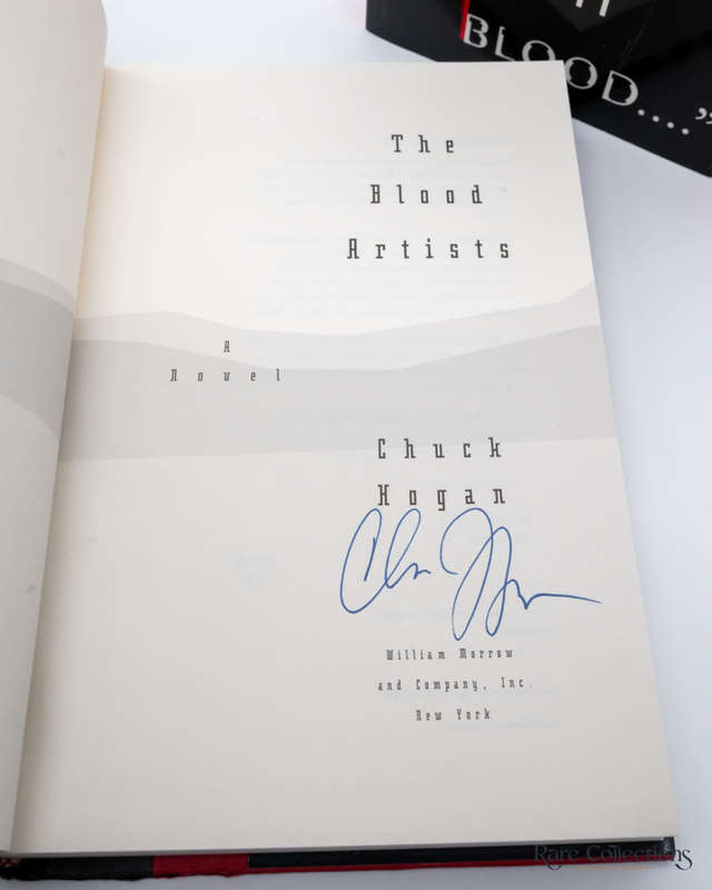 The Blood Artist (Incl Signed ARC Copy) by Chuck Hogan