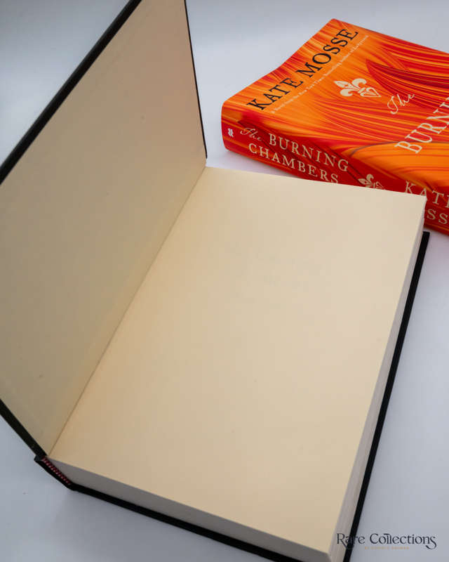 The Burning Chambers (#1 the Joubert Family Chronicles) by Kate Mosse - signed