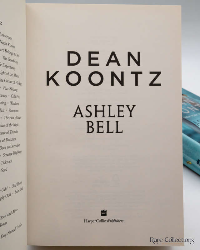 Ashley Bell by Dean Koontz - Signed Copy