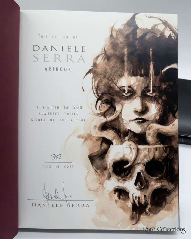 Daniele Serra Artbook by Serra, Daniele (Introduction by Clive Barker) - signed