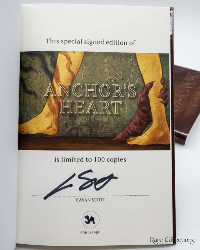 Anchor`s Heart by Scott, Cavan - signed