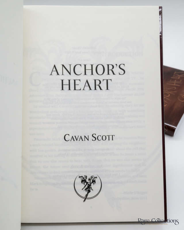 Anchor`s Heart by Scott, Cavan - signed