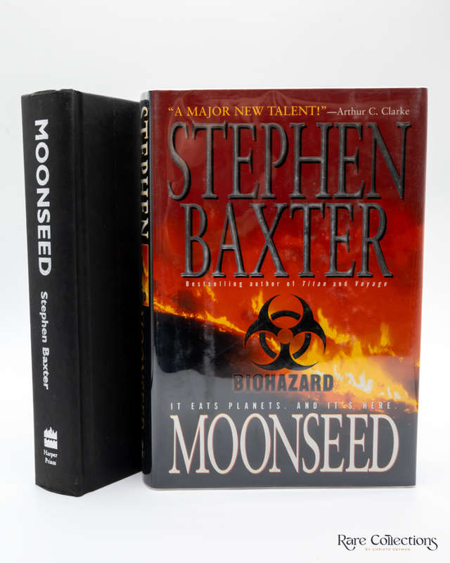 Moonseed by Stephen Baxter - signed