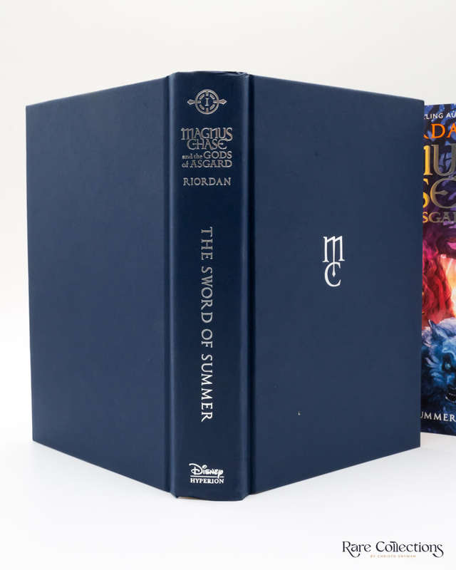 The Sword of Summer - #1 Magnus Chase and the Gods of Asgard by Rick Riordan - signed