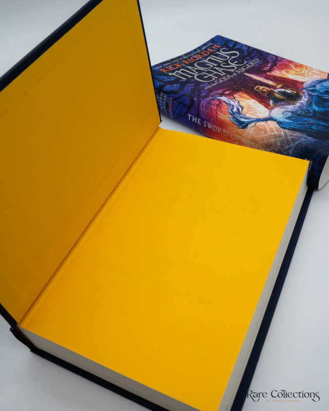 The Sword of Summer - #1 Magnus Chase and the Gods of Asgard by Rick Riordan - signed