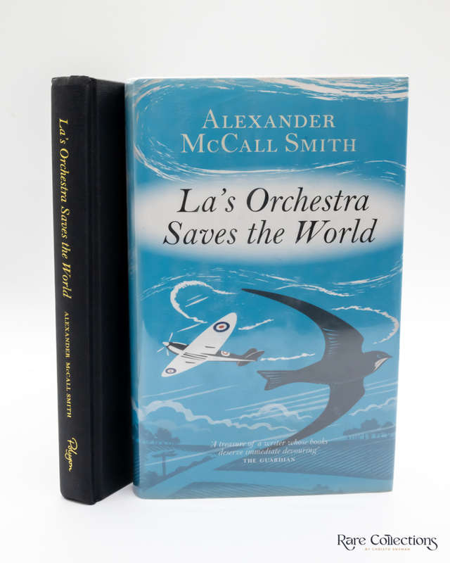 La`s Orchestra Saves the World by Alexander McCall Smith - signed