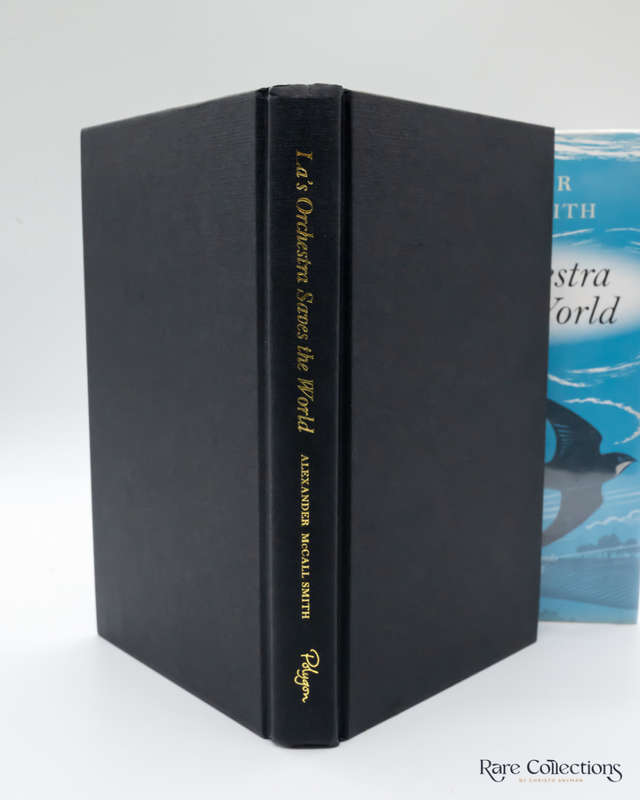 La`s Orchestra Saves the World by Alexander McCall Smith - signed