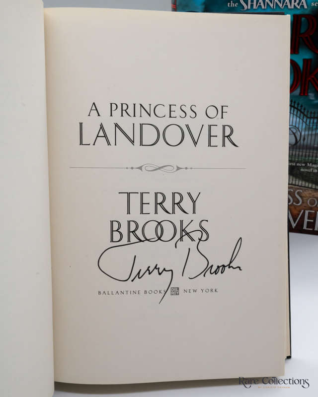 A Princess of Landover (#6 Magic Kingdom Series) by Terry Brooks - signed