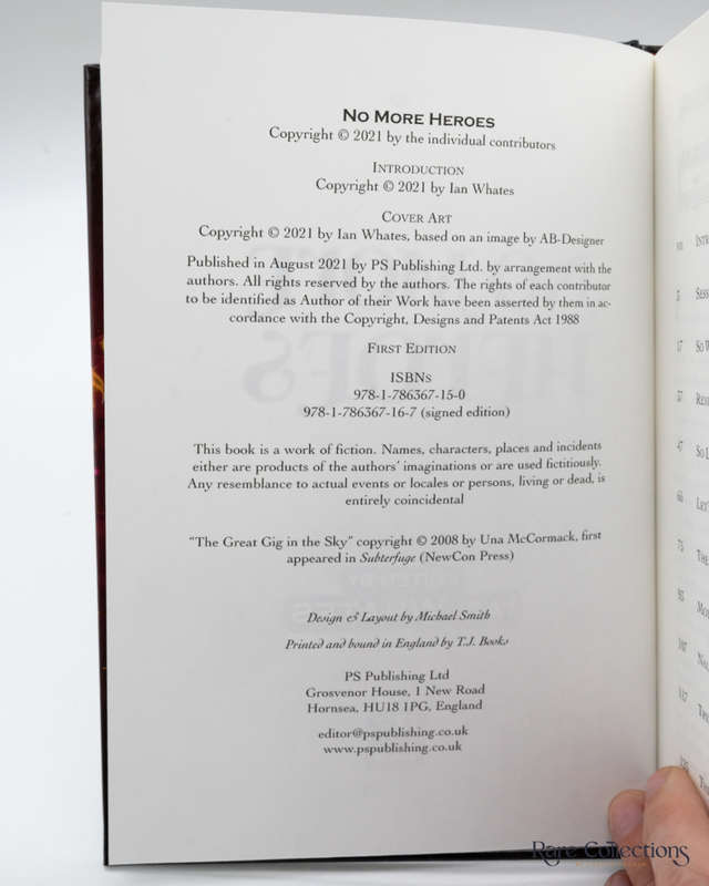 No More Heroes (Signed by 19 Contributors)