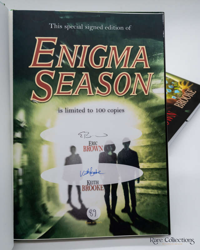 Enigma Season by Brown, Eric and Keith Brooke - signed