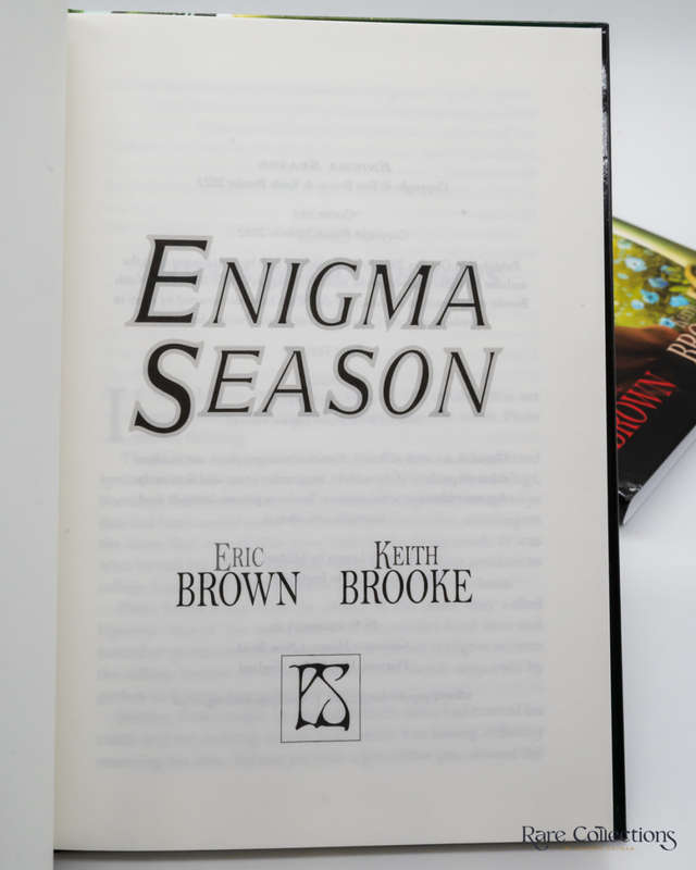 Enigma Season by Brown, Eric and Keith Brooke - signed