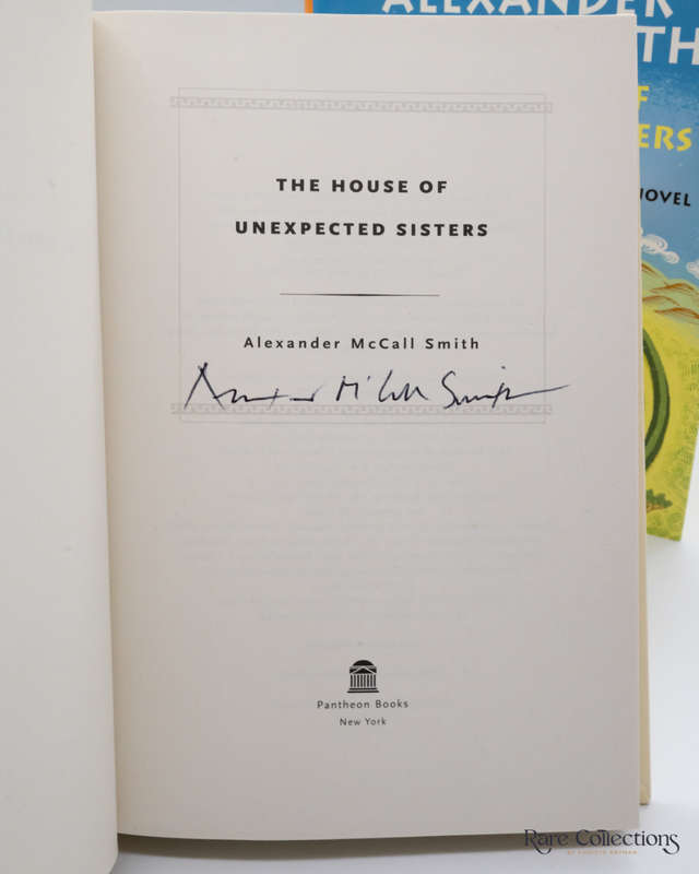 The House of Unexpected Sisters by Alexander McCall Smith - signed