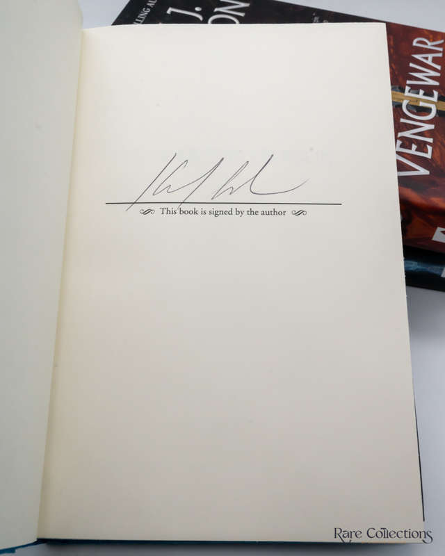 Spine of the Dragon, Vengewar & Gods and Dragons - Signed by Kevin J. Anderson