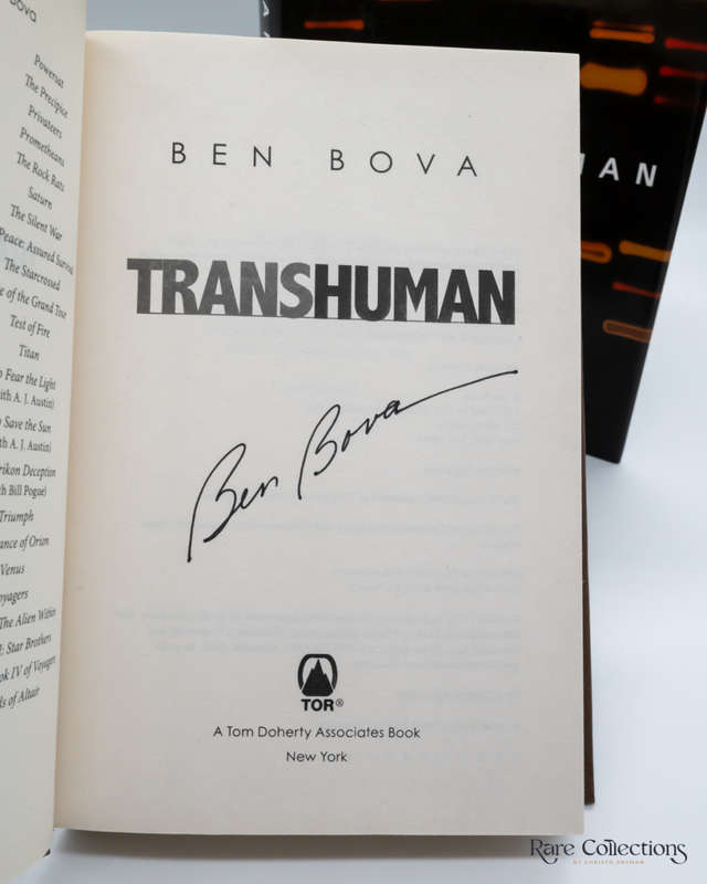Transhuman - Signed Copy by Ben Bova