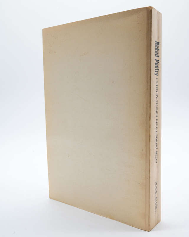 Naked Poetry - Recent American Poetry in Open Forms by Stephen Berg & Robert Mezey (editors)