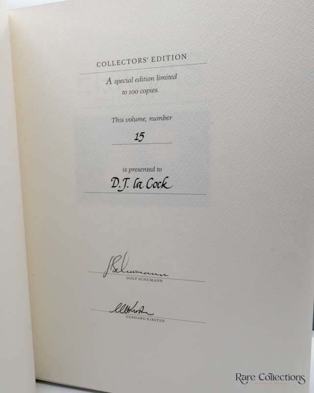 Ericas of South Africa by Kirsten, Gerhard and Dolf Schumann (Collector`s Edition)