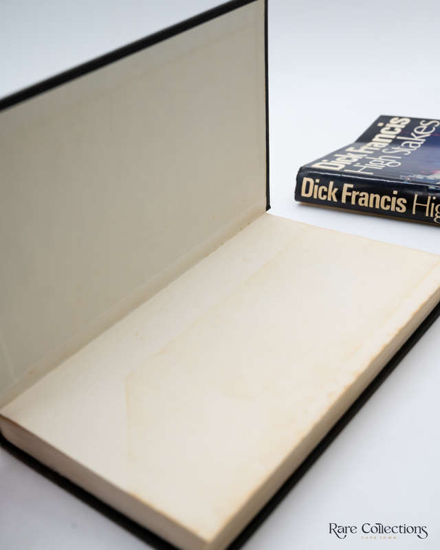 High Stakes by Dick Francis - Signed Copy