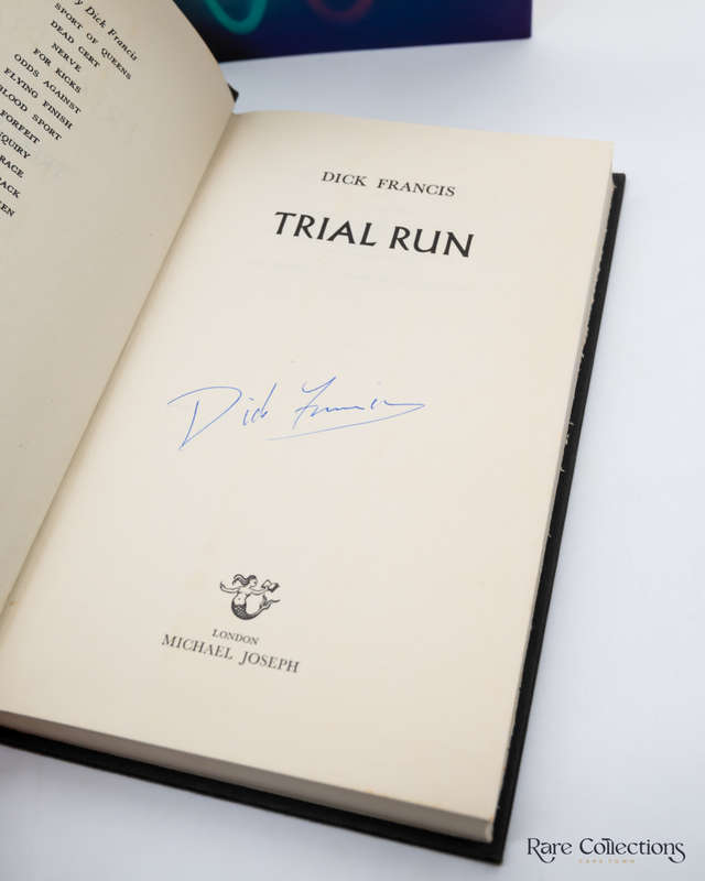 Trial Run by Dick Francis - Signed Copy