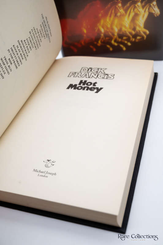 Hot Money by Dick Francis - Signed Copy