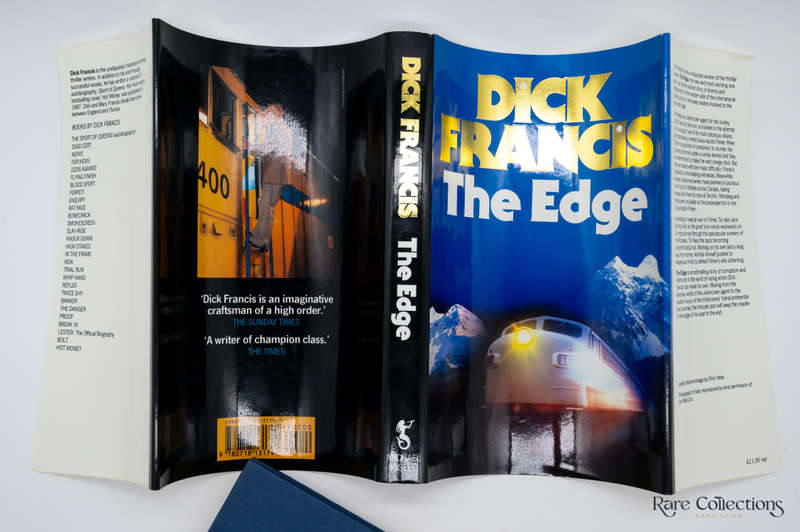 The Edge by Dick Francis - SIgned Copy