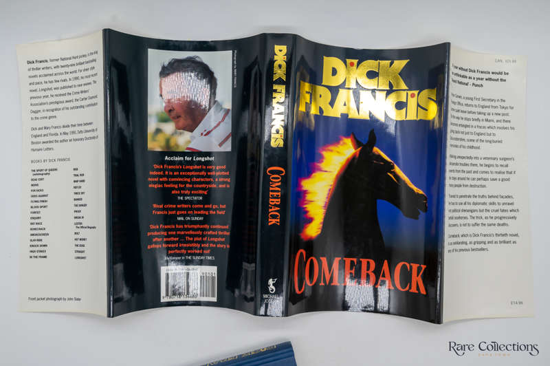 Comeback by Dick Francis - Signed Copy