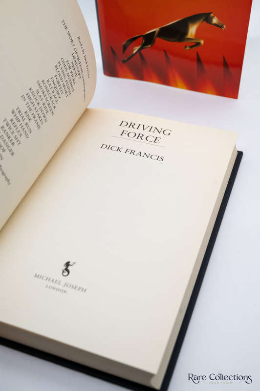 Driving Force by Dick Francis - Signed Copy