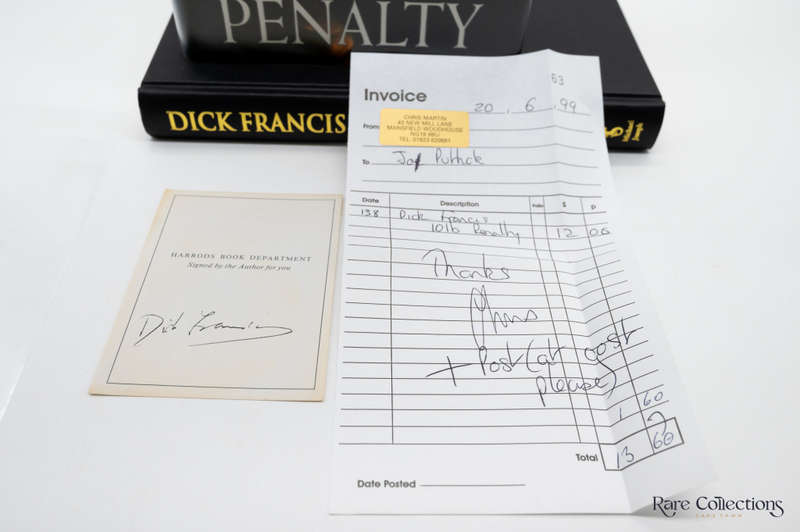 10-lb Penalty by Dick Francis - Signed Copy