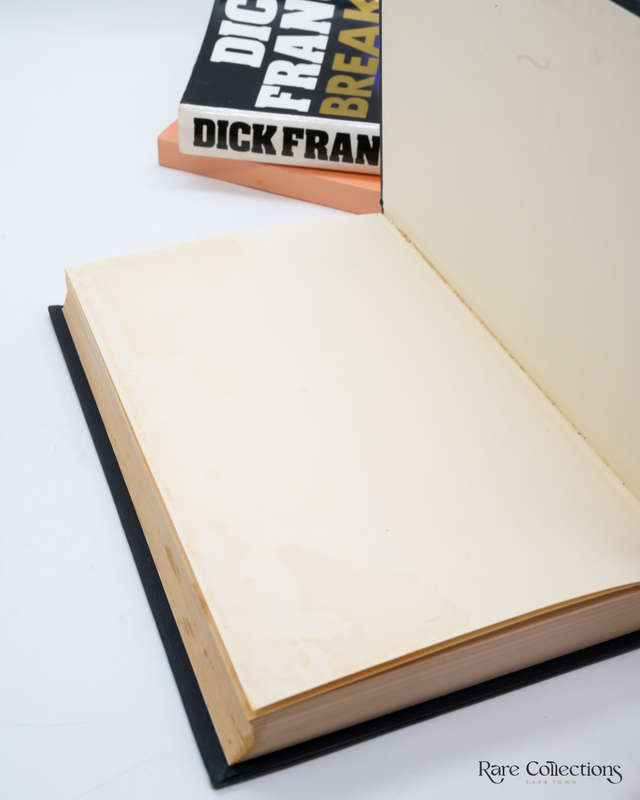Break in - Signed Copy + Unsigned Uncorrected Proof by Dick Francis