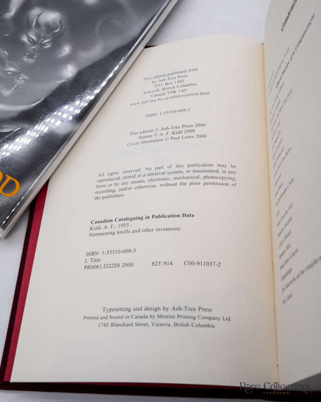 Summoning Knells and Other Inventions by A. F. Kidd