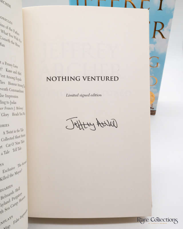 Nothing Ventured by Jeffrey Archer