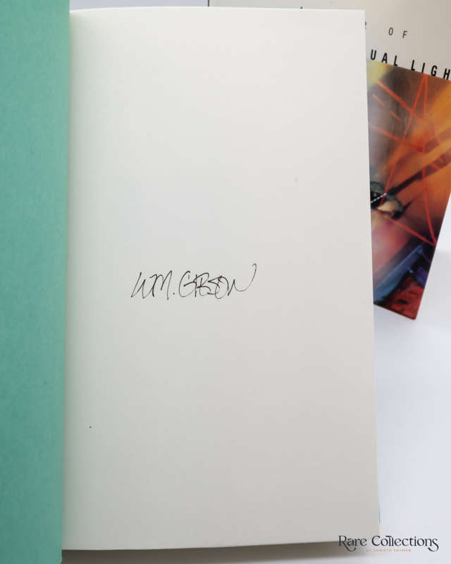Idoru (#2 Bridge Trilogy) by William Gibson - Signed