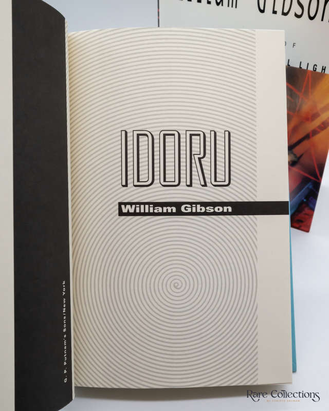 Idoru (#2 Bridge Trilogy) by William Gibson - Signed