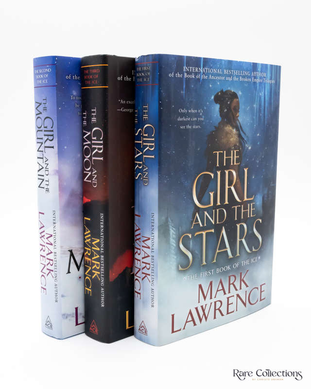 The Girl and the Stars, the Girl and the Mountain & the Girl and the Moon(Book of Ice Trilogy Signed