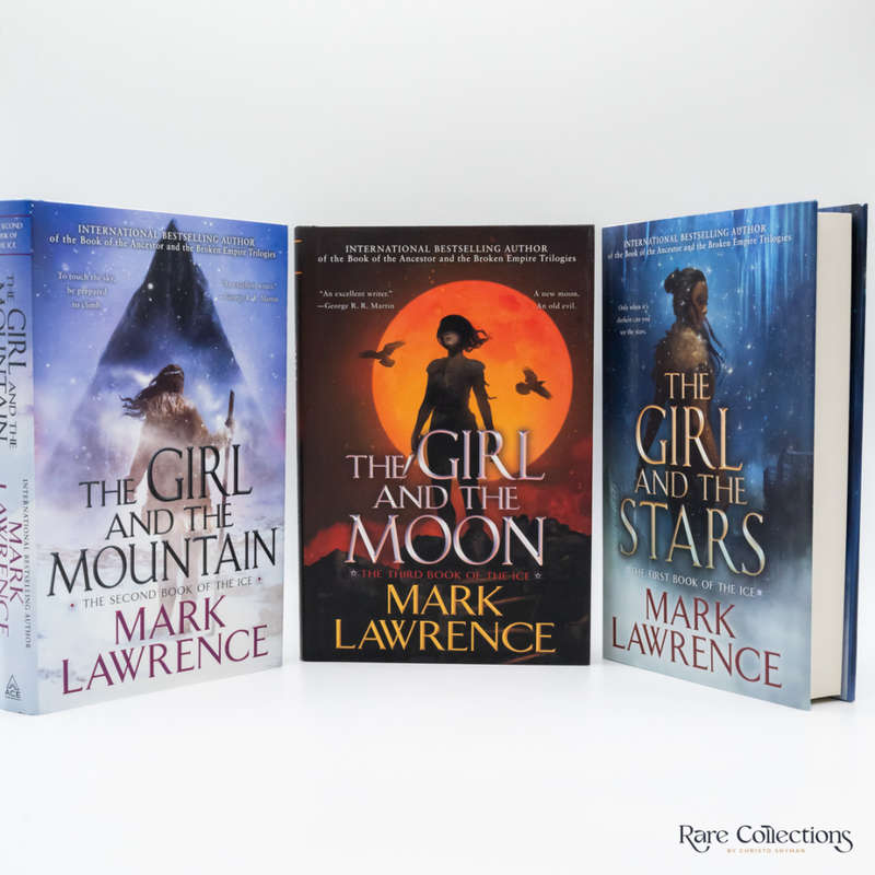 The Girl and the Stars, the Girl and the Mountain & the Girl and the Moon(Book of Ice Trilogy Signed