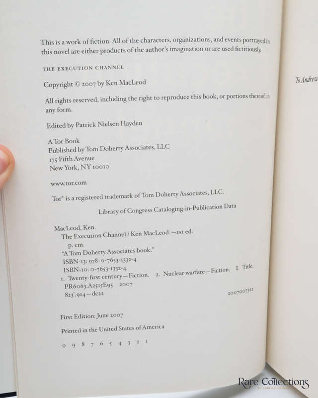 The Execution Channel by Ken MacLeod