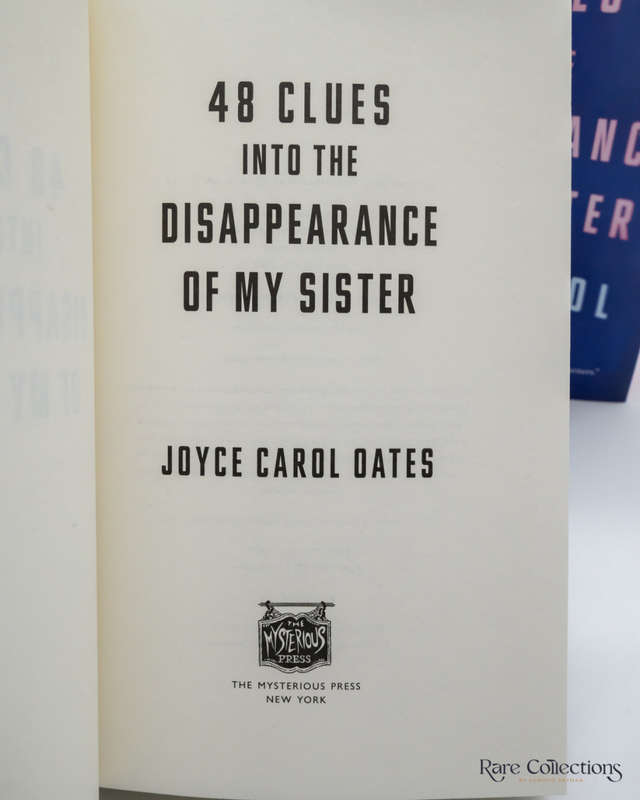 48 Clues Into the Disappearance of My Sister by Joyce Carol Oates