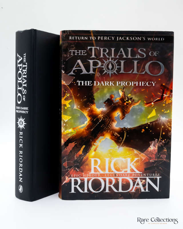 The Dark Prophecy (#2 the Trials of Apollo) by Rick Riordan- Signed Copy