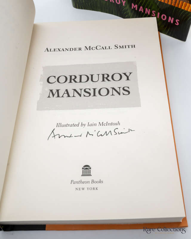 Corduroy Mansions by Alexander McCall Smith - signed