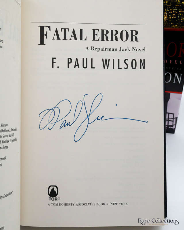 Fatal Error - a Repairman Jack Novel by F. Paul Wilson