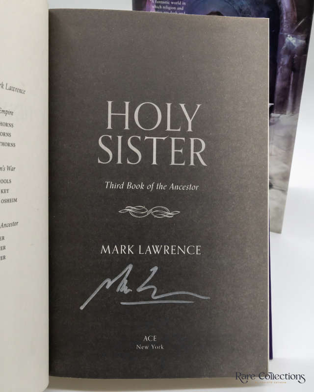 Holy Sister by Mark Lawrence (#3 Ancestor) - signed copy