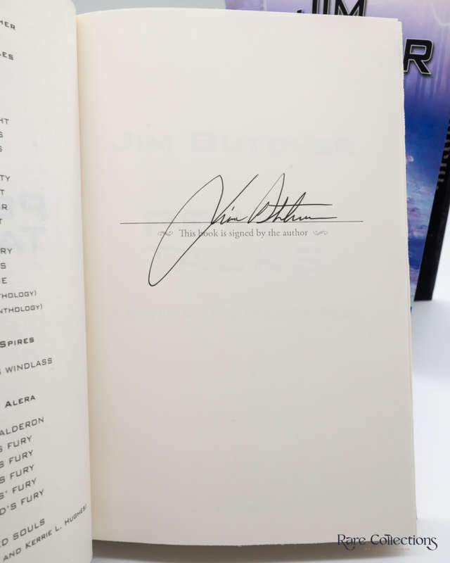 Peace Talks (#16 Dresden Files) by Jim Butcher - signed