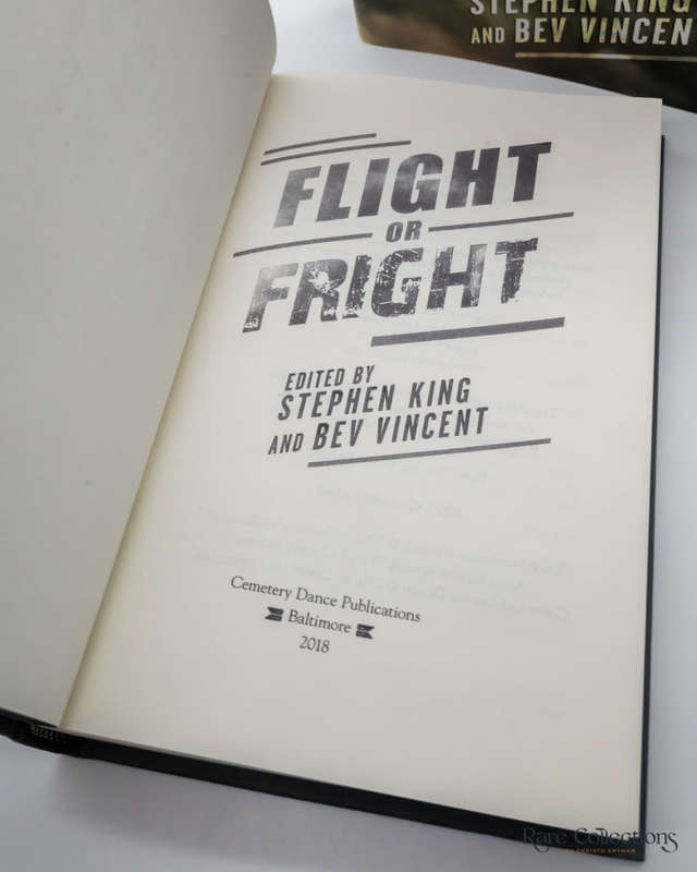 Flight or Fright edited by Stephen King and Bev Vincent