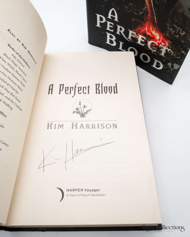 A Perfect Blood by Harrison, Kim (Signed Remainder Copy)