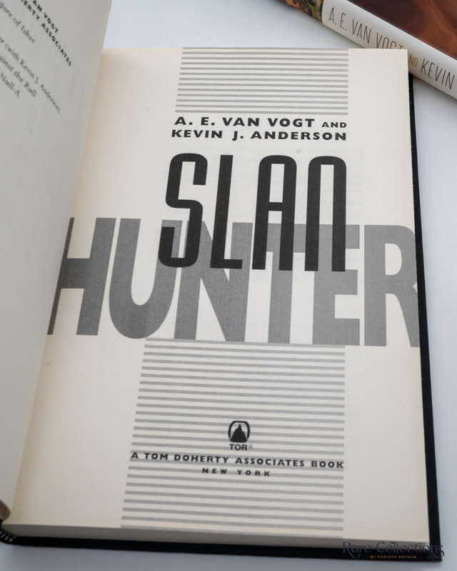 Slan Hunter by Kevin J Anderson and AE van Vogt (Signed remainder copy)