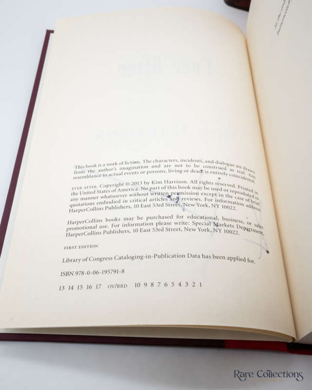 Ever After by Kim Harrison - Signed Remainder