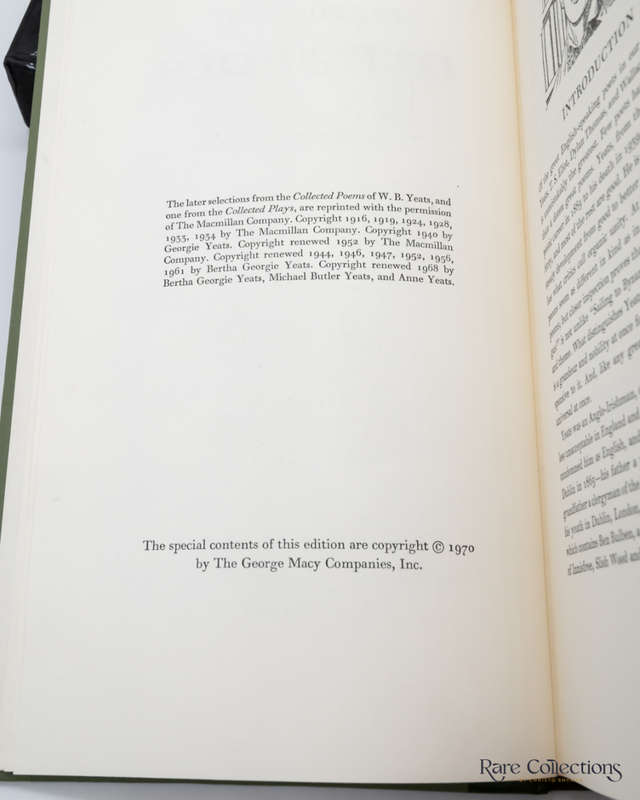 The Poems of W. B Yeats by W. B. Yeats