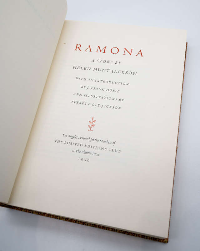 Ramona by Helen Hunt Jackson
