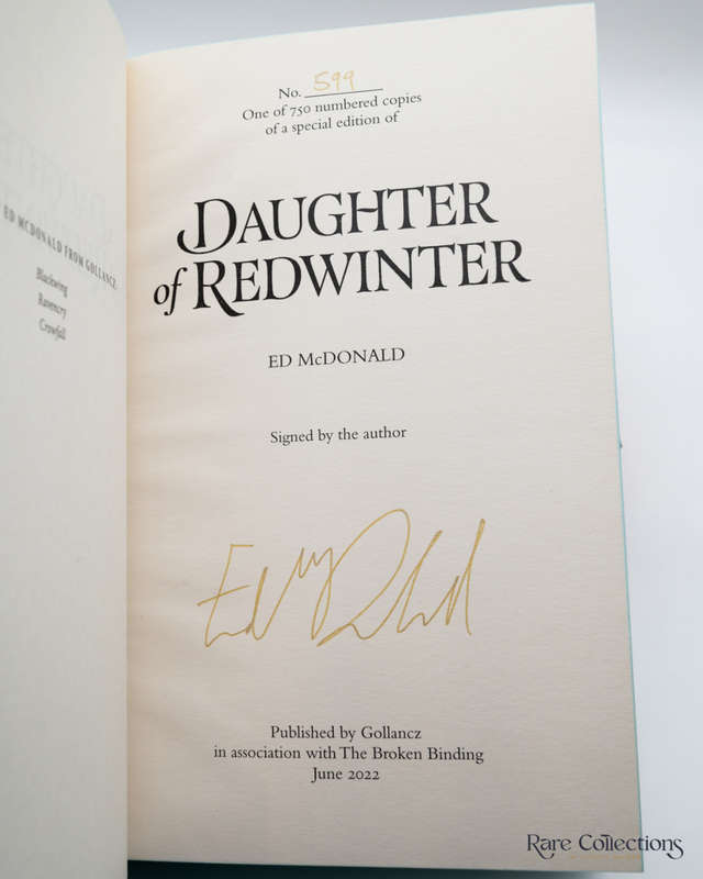 Daughter of Redwinter, Traitor of Redwinter (The Redwinter Chronicles)  by Ed McDonald