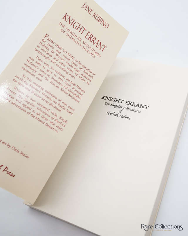 Knight Errant: the Singular Adventures of Sherlock Holmes by Jane Rubino